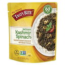 Tasty Bite インディアン カシミールほうれん草、電子レンジですぐに食べられるメインディッシュ、10 オンス (6 個パック) Tasty Bite Indian Kashmir Spinach, Microwaveable Ready to Eat Entr e, 10 Ounce (Pack of 6)