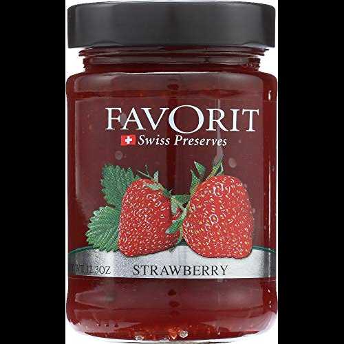 フェイバリット プリザーブ ストロベリー、12.3 オンス Favorit Preserve Strawberry, 12.3 oz