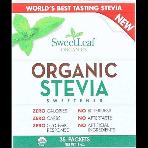 Sweetleaf, オーガニックステビア甘味料、35 個 Sweetleaf, Stevia Sweetener Organic, 35 Count Sweetleaf, オーガニックステビア甘味料、35 個 Sweetleaf, Stevia Sweetener Organic, 35 Count