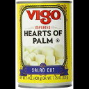 Vigo サラダカットパームハート、14 オンス (12 個パック) Vigo Salad Cut Palm Hearts, 14 Ounce (Pack of 12)