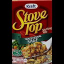 クラフト ストーブ トップ トラディショナル セージ スタッフィング ミックス (3 個パック) Kraft Stove Top Traditional Sage Stuffing Mix (Pack of 3)