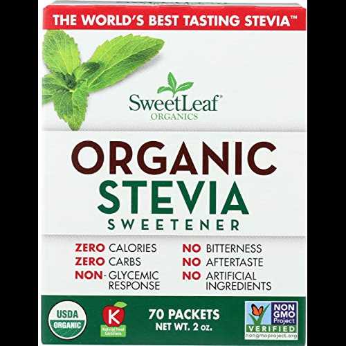 SweetLeaf オーガニック ステビア甘味料 (70 カラット) Sweet Drops SweetLeaf Organic Stevia Sweetener (70 ct) SweetLeaf オーガニック ステビア甘味料 (70 カラット) Sweet Drops SweetLeaf Organic Stevia Sweetener (70 ct)