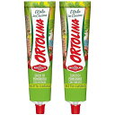 RODOLFI PARMA 1896 Tomato Paste Tube "Ortolina" Rodolfi Sauce, 130 gr (4.5 Oz) - Pack of 2, Authentic Italian Product with Fresh Tomatoes and Vegetables, Imported from Italy, Additive-free