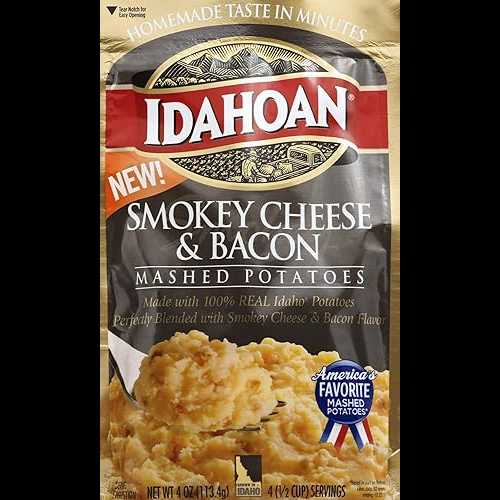 Glomarket㤨֥ۥ ⡼  & BACN ޥå 󥹥 ݥƥ ߥå ե졼 4 󥹡3 ѥå IDAHOAN SMOKEY CHEESE & BACN MASHED INSTANT POTATO MIX FLAKES 4 OZ , 3 PackפβǤʤ1,341ߤˤʤޤ