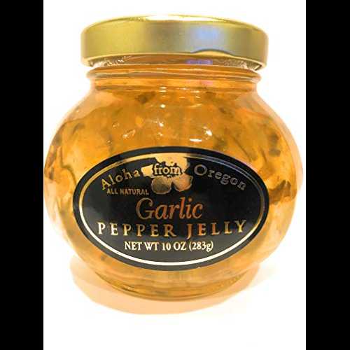 ガーリックペッパーゼリー 10オンス Aloha From Oregon Garlic Pepper Jelly 10 oz