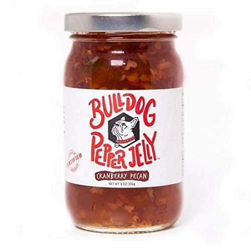 ブルドッグペッパーゼリークランベリーピーカン Bulldog Pepper Jelly Cranberry Pecan ブルドッグペッパーゼリークランベリーピーカン Bulldog Pepper Jelly Cranberry Pecan