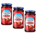 Polaner 繊維入りシュガーフリー ストロベリー プリザーブ、13.5 オンス (3 個パック) Polaner Sugar-Free Strawberry Preserves with Fiber, 13.5 Ounce (Pack of 3)