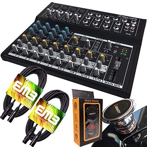 Mackie Mix12FX 12 ͥ ѥ ߥեդEMB XLR ֥ΥڥȽϥޥͥå ե...