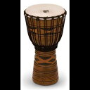 Toca TODJ-10AM Origins Series Rope Tuned Wood 10-Inch Djembe - African Mask Finish