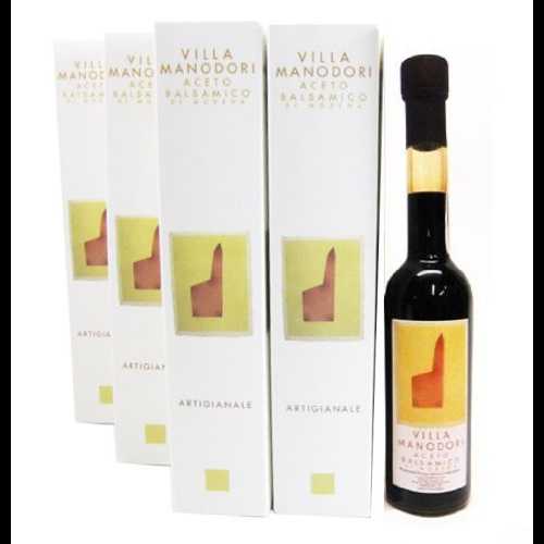ヴィラ マノドリ バルサミコ酢 - ハーフケース - 8.5オンスボトル6本 Villa Manodori Balsamic Vinegar..