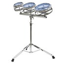 Cecilio Kalos Roto Tom Drum Set with Stand, 6-Inch, 8-Inch and 10-Inch Tom Drums with Stand