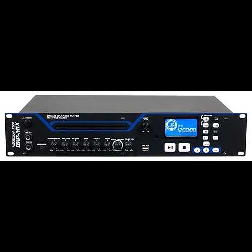 VocoPro Karaoke Player, Black (DKP-Mix)