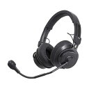 Audio-Technica BPHS2 Broadcast Stereo Headset with Hypercardioid Dynamic Boom Mi...