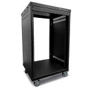 AXA AXCESSABLES AxcessAbles RK16U Universal Equipment 16-Space Rolling Cabinet Rack(2)