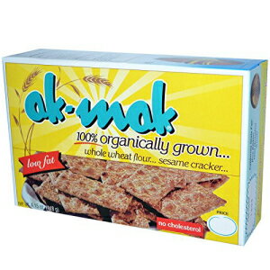 Ak-Mak, Whole Wheat Flour Sesame Cracker, 4.15 o