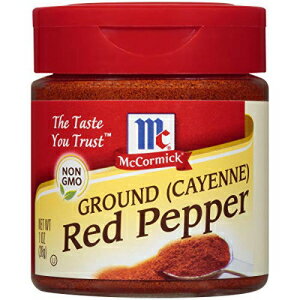 マコーミック グラウンド (カイエン) レッドペッパー、1 オンス (6 個パック) McCormick Ground (Cayenne) Red Pepper, 1 oz (Pack of 6)