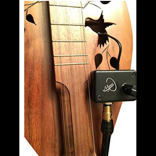 Banjo Dulcimer Pickup with Flexible Micro-Gooseneck by Myers Pickups