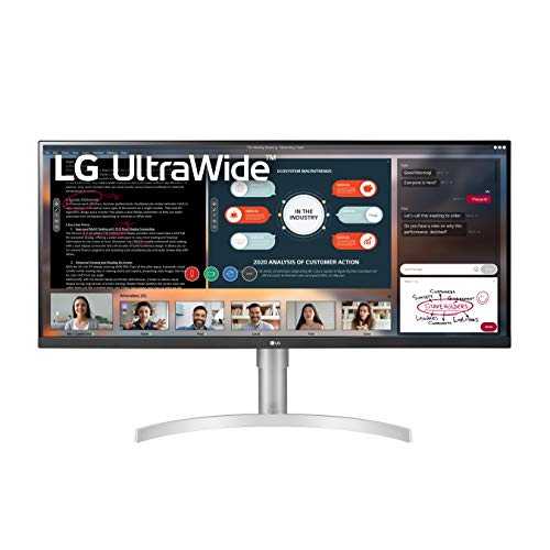 LG 34WN650-W ウルトラワイド モニター 34 インチ 21:9 FHD (2560 x 1080) IPS ディスプレイ、VESA DisplayHDR 400、AMD FreeSync、3 サイド実質ボーダレス デザイン - シルバー LG 34WN650-W UltraWide Monitor 34" 21:9 FHD (2560 x 10 LG 34WN650-W ウルトラワイド モニター 34 インチ 21:9 FHD (2560 x 1080) IPS ディスプレイ、VESA DisplayHDR 400、AMD FreeSync、3 サイド実質ボーダレス デザイン - シルバー LG 34WN650-W UltraWide Monitor 34" 21:9 FHD (2560 x 10