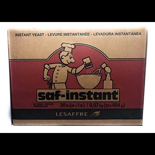 SAF Red Label Instant Yeast - Case of 20