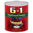 6 in 1 多目的皮むきグラウンドトマト、105 オンス -- 1 ケースあたり 6 個。 Heinz 6 in 1 All Purpose Peeled Ground Tomatoes, 105 Ounce -- 6 per case.(4)