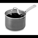 Calphalon 1943332 カバー付きクラシックテフロン加工ソースパン、2.5クォート、グレー Calphalon 1943332 Classic Nonstick Sauce Pan with Cover, 2.5 quart, Grey(3)