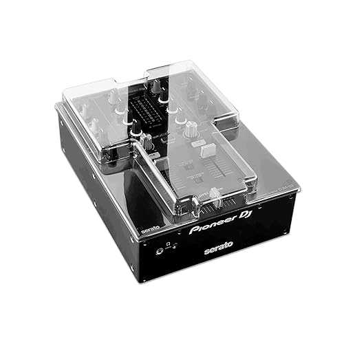 Decksaver Pioneer DJM-S3 耐衝撃性ポリカーボネートカバー Decksaver Pioneer DJM-S3 Impact Resistant Polycarbonate Cover