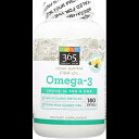 365 エブリデイ バリュー、オメガ 3、レモン風味、180 カラット 365 by Whole Foods Market 365 Everyday Value, Omega-3, Lemon Flavor, 180 ct