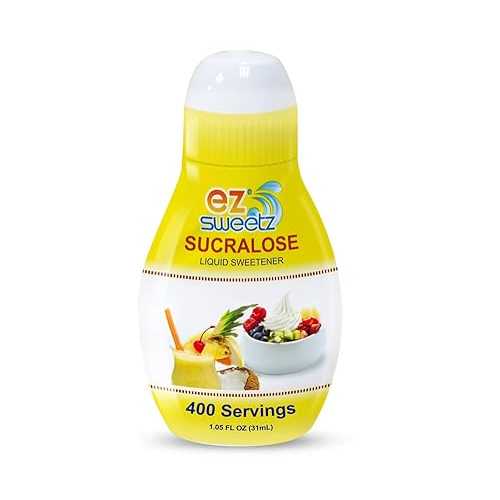 EZ-Sweetz (3 パック 1.05 オンス - 液体甘味料 400 回分/ボトル) EZ-Sweetz (3 Pack 1.05oz - Liquid Sweetener 400 Servings/Bottle)