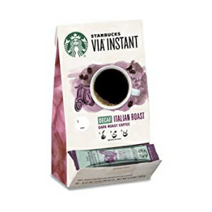 5.8 Ounce (Pack of 1), Decaf Italian Roast, Starbucks VIA