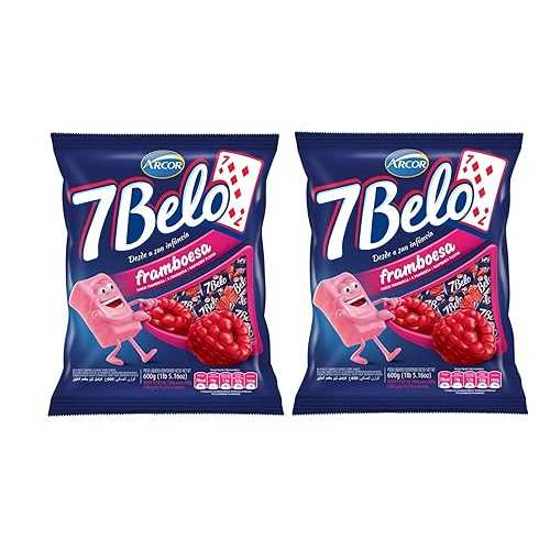 Arcor - 7 Belo Sabor Framboesa - 饺٥꡼奢֥륭ǥ 600 gr- 2ѥå Arcor -...