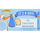 El Bubble It's A Boy バブルガム葉巻、パッケージ (36 個パック) Dubble Bubble El Bubble It's A Boy Bubble Gum Cigars, Packages (Pack of 36)