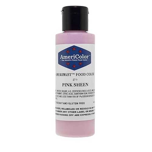 AmeriColor アメリミスト エアブラシ カラー 4.5 オンス、ピンクパール光沢 AmeriColor Amerimist Airbrush Color 4.5 Ounce, Pink Pearl Sheen