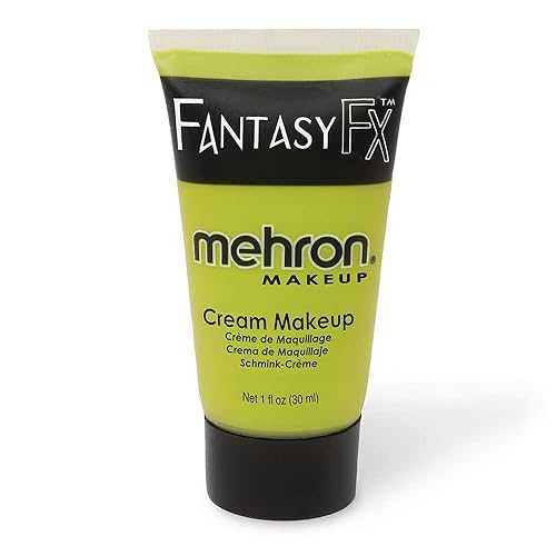 Mehron Makeup Fantasy FX Cream Makeup Water Based Halloween Makeup Ogre Green Face t & Body t For Adults 1 fl oz (30ml) (OGRE GREEN) Mehron Makeup Fantasy FX Cream Makeup Water Based Halloween Makeup Ogre Green Face t & Body t For Adults 1 fl oz (30ml) (OGRE GREEN)