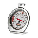 Rubbermaid Commercial Products Thermometer, Classic Large Mechanical Dial, Chrom...