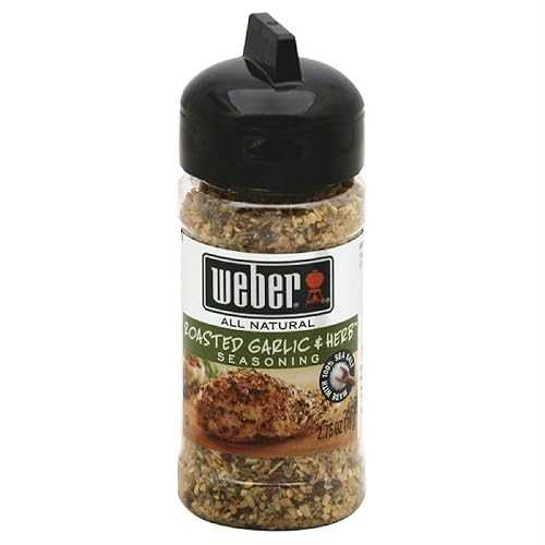 ローストガーリックとハーブシーズニング、2.5オンス Weber Roasted Garlic and Herb Seasoning, 2.5-oz