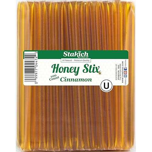 Stakich Cinnamon Honey Stix (100 Stix)