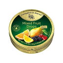 Cavendish & Harvey Mixed Fruit Hard Candy Drops 1.75 Ounce Tins - 6 Pack