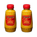 Weber`s プレミアムホースラディッシュ マスタード スクイーズ ボトル (2) 12 オンス コンテナ Weber's Weber`s Premium Horseradish Prepared Mustard Squeeze Bottle (2) 12 Oz. Containers