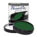 Mehron Makeup Paradise Makeup AQ Pro Size Stage & Screen, Face & Body ting, Special FX, Beauty, Cosplay, and Halloween Water Activated Face t & Body t 1.4 oz (40 g) (Dark Green)