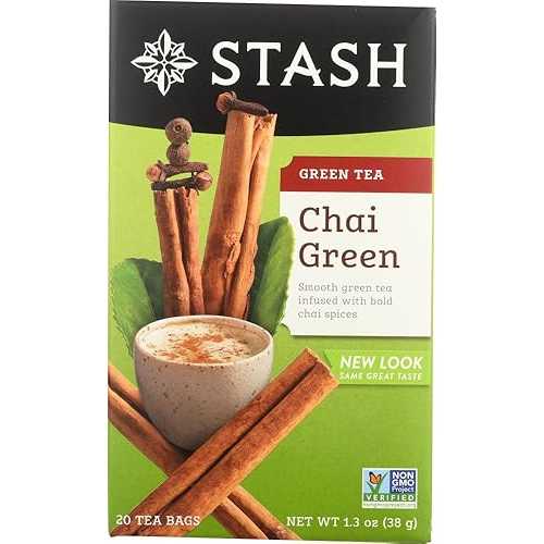 å ƥ 㥤 ꡼ ƥ20 åȡ2 ѥå Stash Tea Chai Green Tea, 20 ct, ...