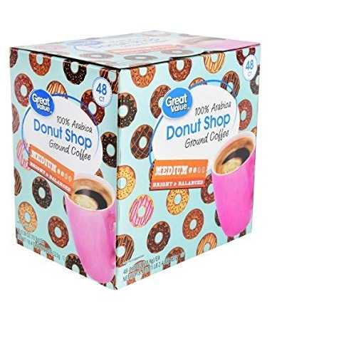 楽天Glomarketお得なドーナツショップブレンド K-カップ 48個パック Great Value Donut Shop Blend 48 Pack of K- Cups