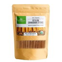 CEYLONFLAVORS FRESH AND PURE Organic Ceylon Cinnamon sticks. True or Real Cinnamon, Premium Grade, Harvested from a USDA Certified Organic Farm in Sri Lanka 08 oz / 227 g (3" cut 45 to 50 sticks)