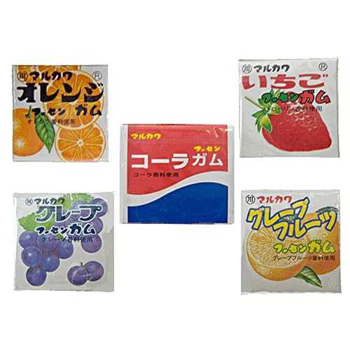 Gum 50pcs Bag Strawberry Orange Grape Cola Grapefruit Japanese Candy N...