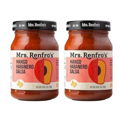 Mrs. Renfro's Mrs. Renfro s Mango Habanero Salsa Gluten Free (16-oz. jars, 2-pack)