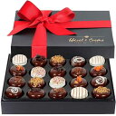 Hazel & Creme Valentine's Day Chocolate Gift Basket - Cookies Gift Box - Chocolate Cookie Gift - Vegan Food Gift - Cookie Gift Basket Anniversary