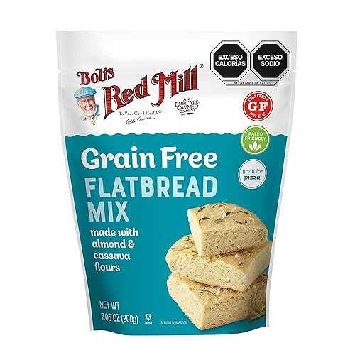 Bobs Red Mill、穀物不使用のフラットブレッドミックス、7.05オンス Bob's Red Mill Bobs Red Mill, Grain Free Flatbread Mix, 7.05 Ounce