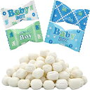 Its A Boy バターミント、ミントキャンディー、食後のミント、バターミントキャンディー、無脂肪、個別包装 (110 個) Froodles Its A Boy Buttermints, Mint Candies, After Dinner Mints, Butter Mint Candy, Fat-Free, Individually Wrapped