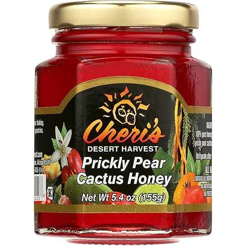 CHERIS DESERT HARVEST Prickly Pear Cactus Honey, 5.4 OZ CHERIS DESERT HARVEST Prickly Pear Cactus Honey, 5.4 OZ