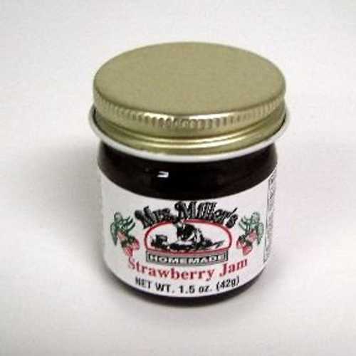 ミセス・ミラーズ 自家製いちごジャム (48個入) Mrs. Miller's Mrs. Millers Homemade Strawberry Jam (Case of 48)