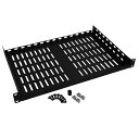 Tripp Lite SRSHELF2P1U Rack Enclosure Cabinet C Fixed Shelf 40 Pound Capacity 1U...